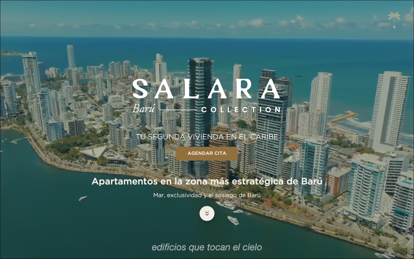 Salara - Barú Collection - Sitio web para proyecto inmobiliario de lujo en Ba